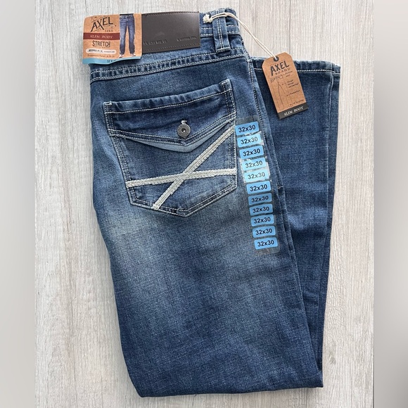 Axel Men's Slim Boot Cut Denim Size 32x30 - Picture 1 of 8